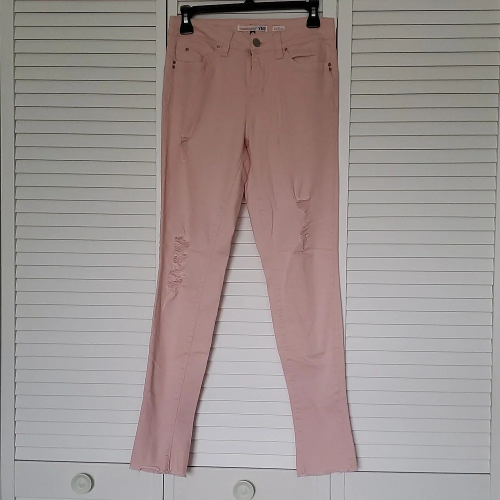 🫐 YMI | Light Pink Mid Rise Jeans - Picture 2 of 2